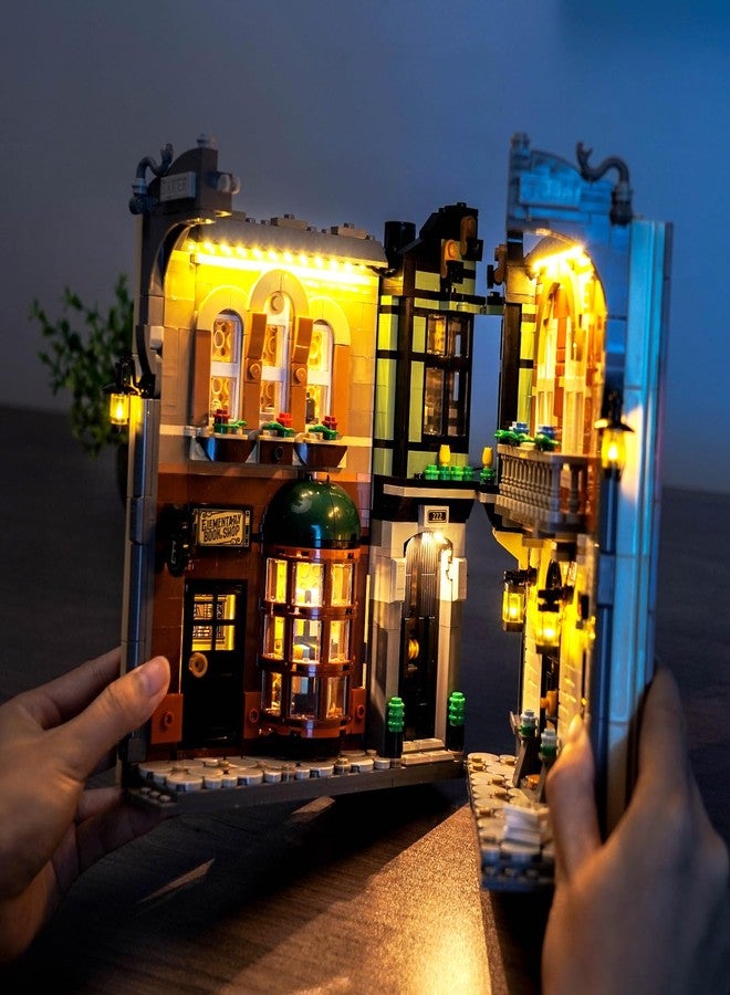 BrickBling Light Compatible with Lego Sherlock Holmes: Book Nook 10351 - Excluding Bricks (Touch-Sensitive Switch with dimming Function) - Image 4